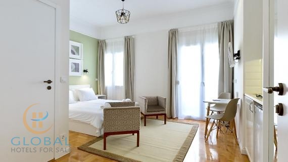 Boutique Hotel with 8 Apartment Suites in the centre of Athens