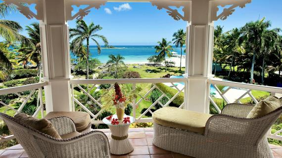 A luxury small Caribbean Oceanfront boutique hotel with private beach