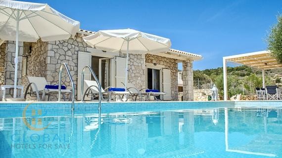 A very charming seaside Villa hotel with unbeatable seaviews on Lefkada island